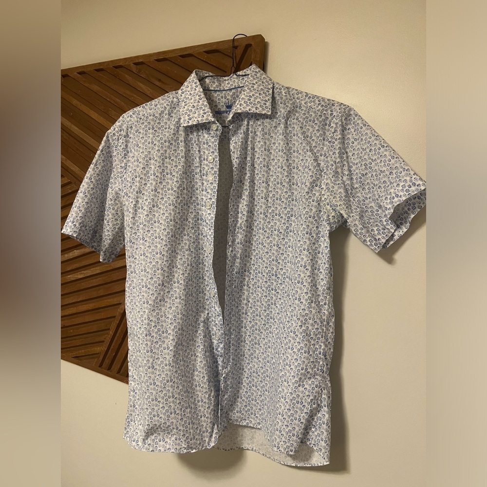 Bertigo Short Sleeve Button Up Casual Shirt